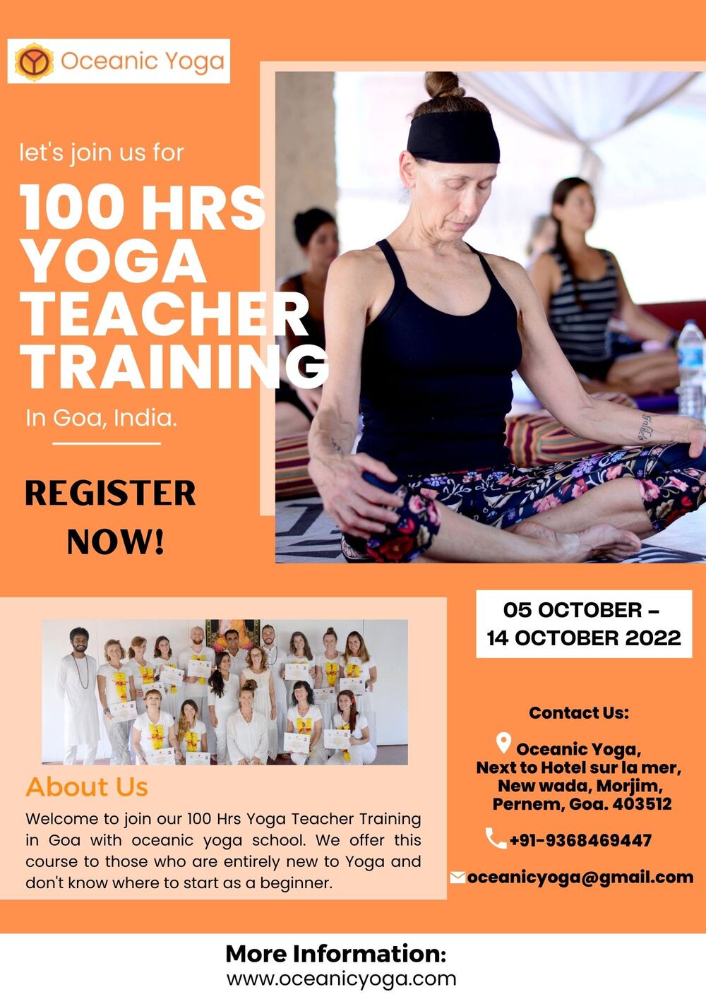 100 Hours Yoga Teacher Training India