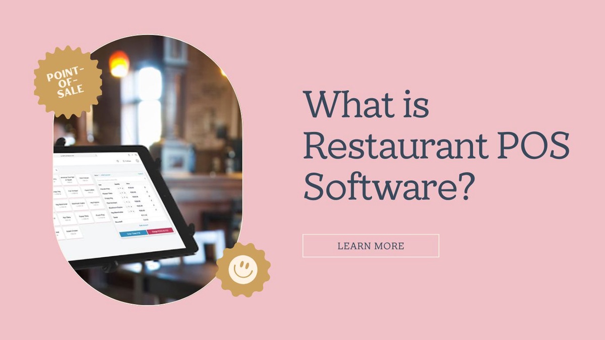 What is Restaurant POS Software?