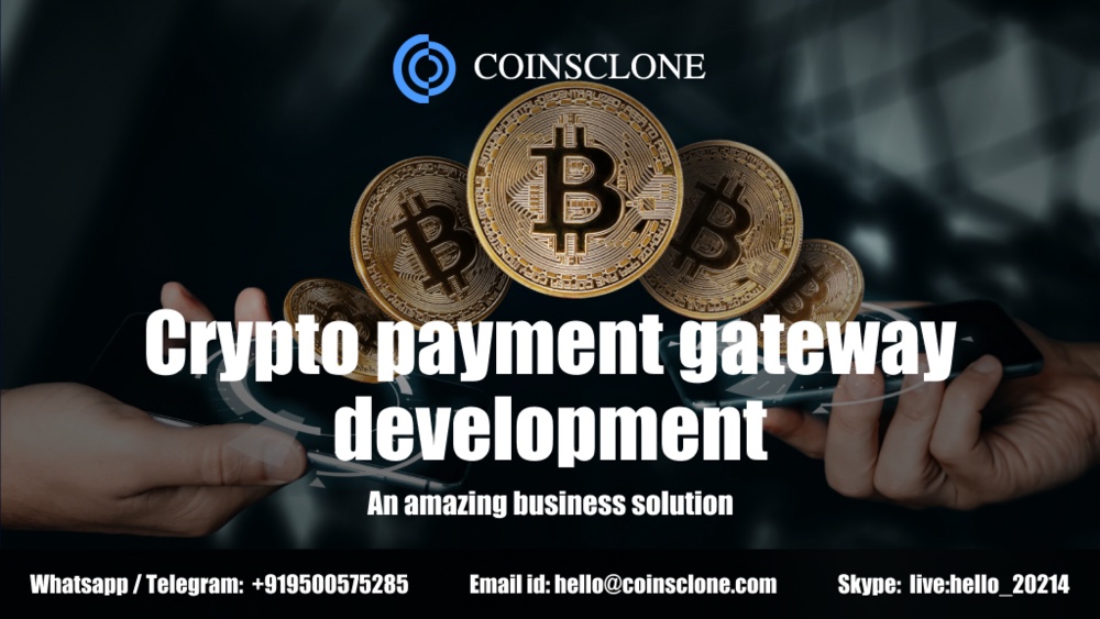 Crypto payment gateway development: An excellent business solution