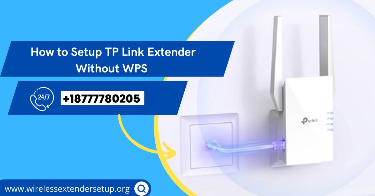 How to Setup TP Link Extender Without WPS