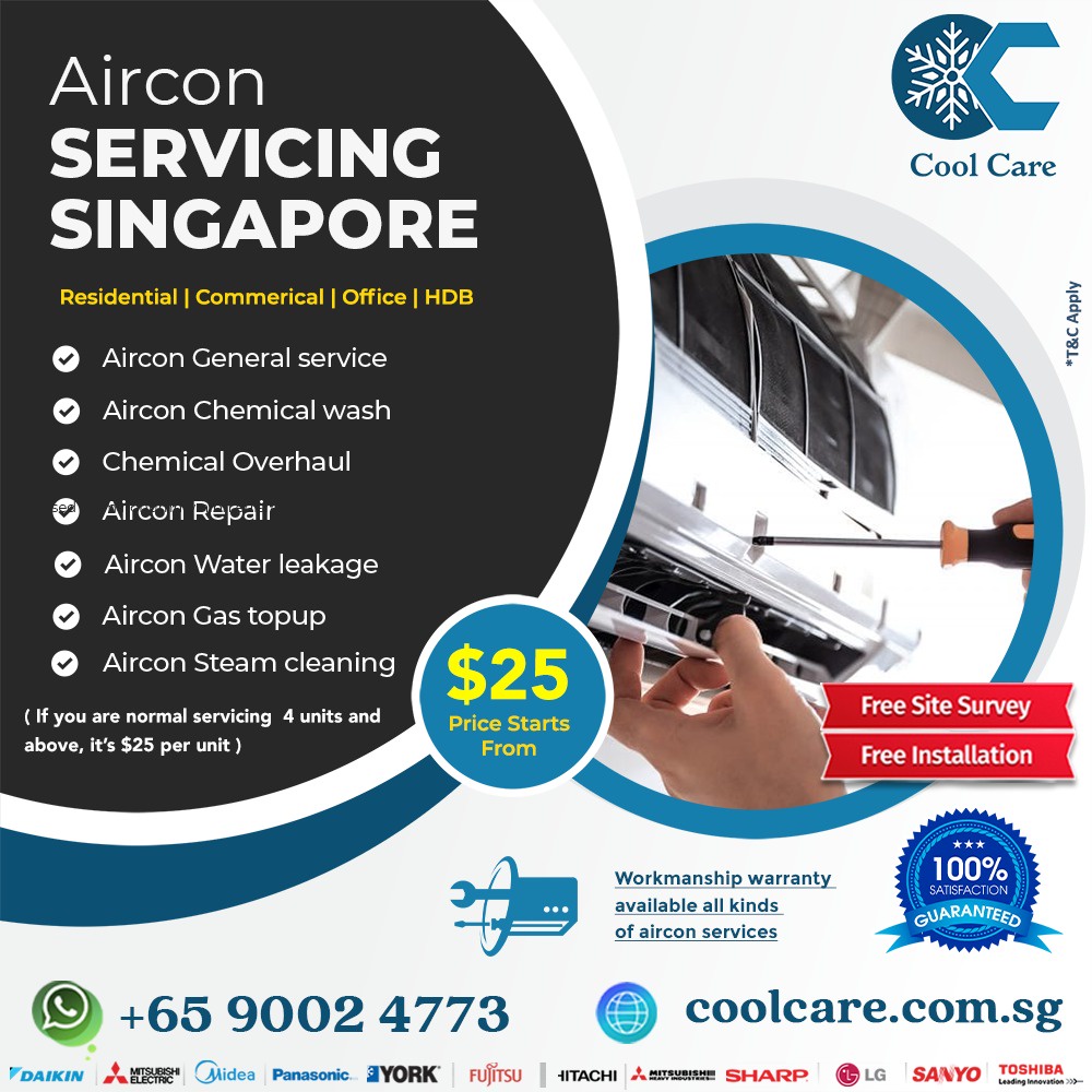 Why is aircon servicing is Must for a Home in Singapore?