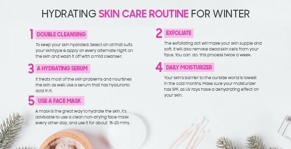 5-Step Hydrating Skincare Routine for winter