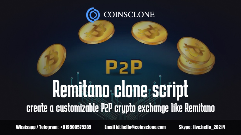 Remitano clone script | create a customizable P2P crypto exchange like Remitano