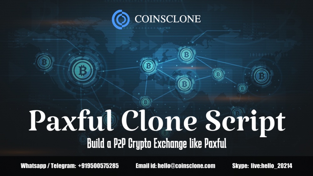 Paxful clone script- Build a P2P Crypto Exchange like Paxful