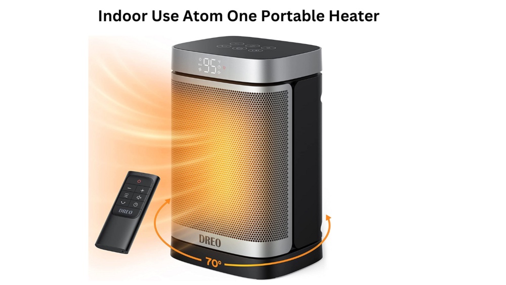 Dreo Space Heaters for Indoor Use Atom One Portable Heater Review