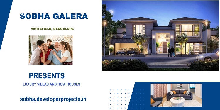 Sobha Galera Row Houses Whitefield Bangalore - Find Your Nook
