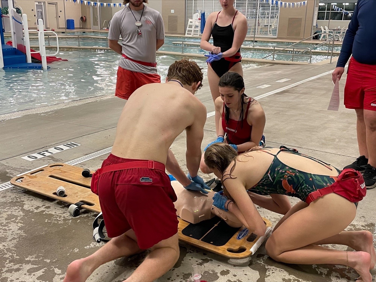 What happens to your body if you Lifeguard training swim daily?