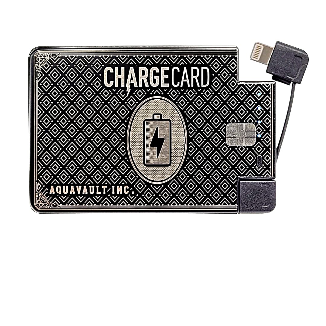 How To Never Worry About Your Phone Battery Again: The ChargeCard Ultra-Thin Credit Card Size Phone Charger