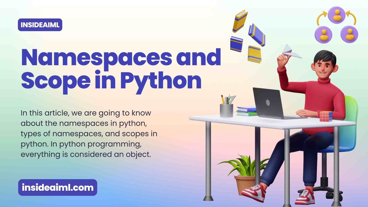 What are Python's four different namespace types?