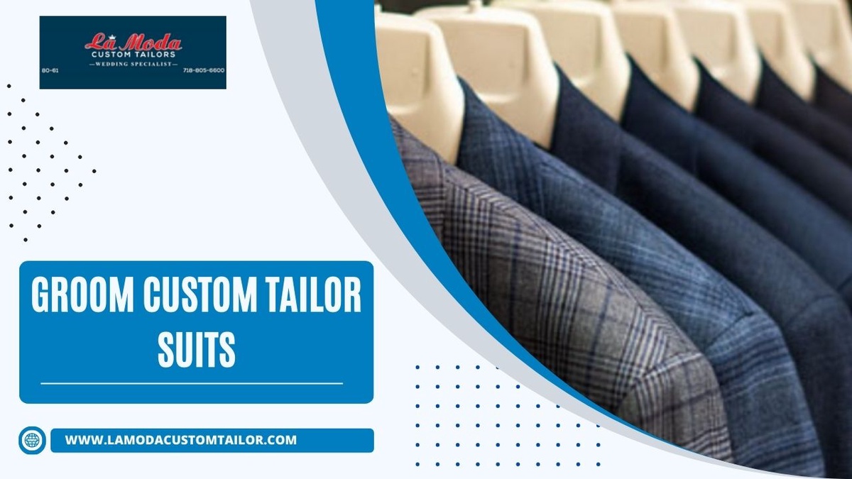 Take an appointment for groom custom tailor suits in NYC