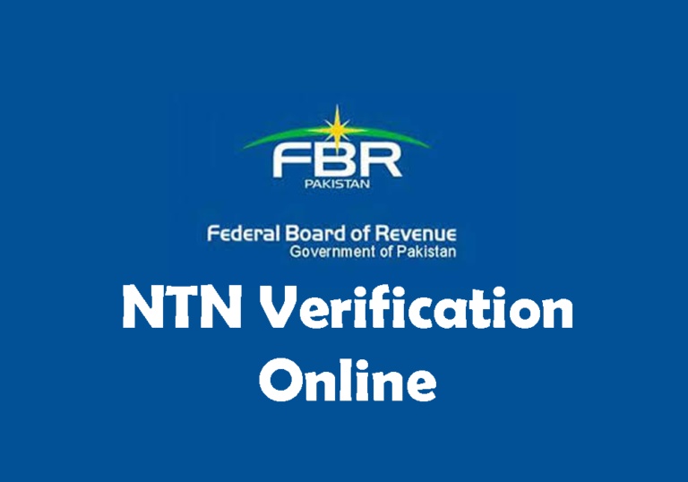 Online FBR Verification: Simplifying the Taxation Process for Individuals and Businesses
