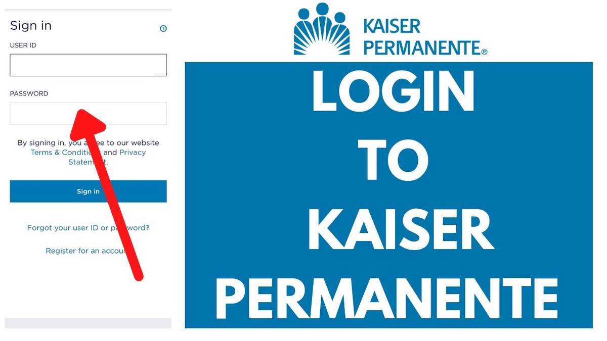 How to reset the forgotten password of the Kaiser Permanente (KP) account?