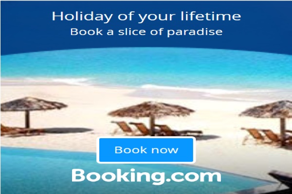 Dreaming of your next trip with booking.com