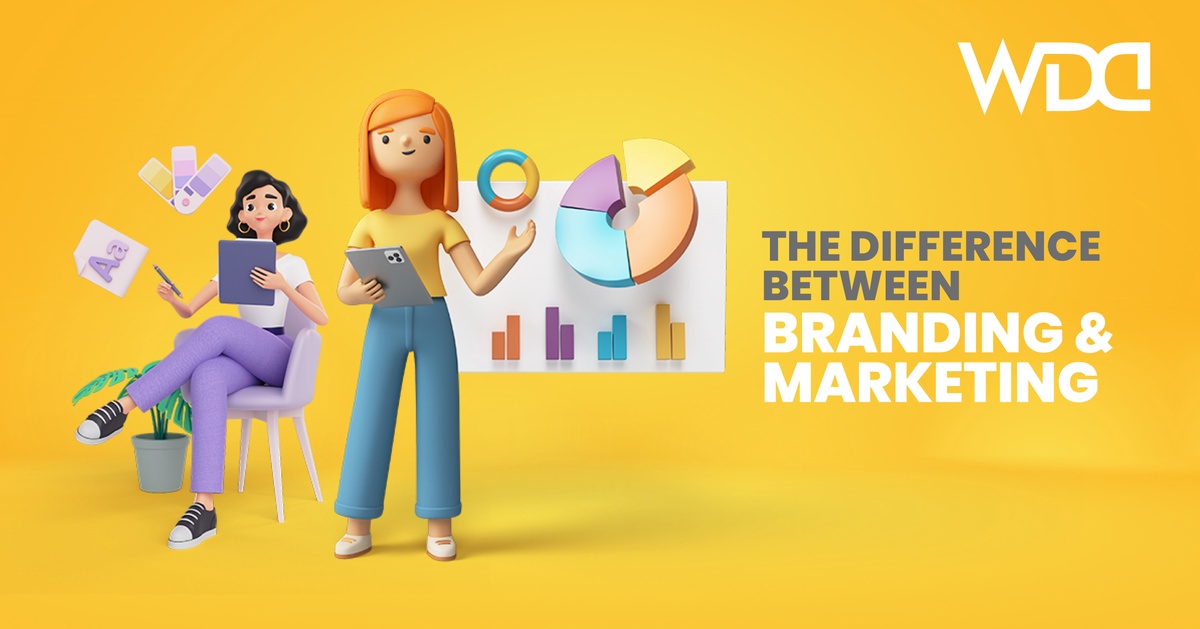 THE DIFFERENCE BETWEEN BRANDING & MARKETING