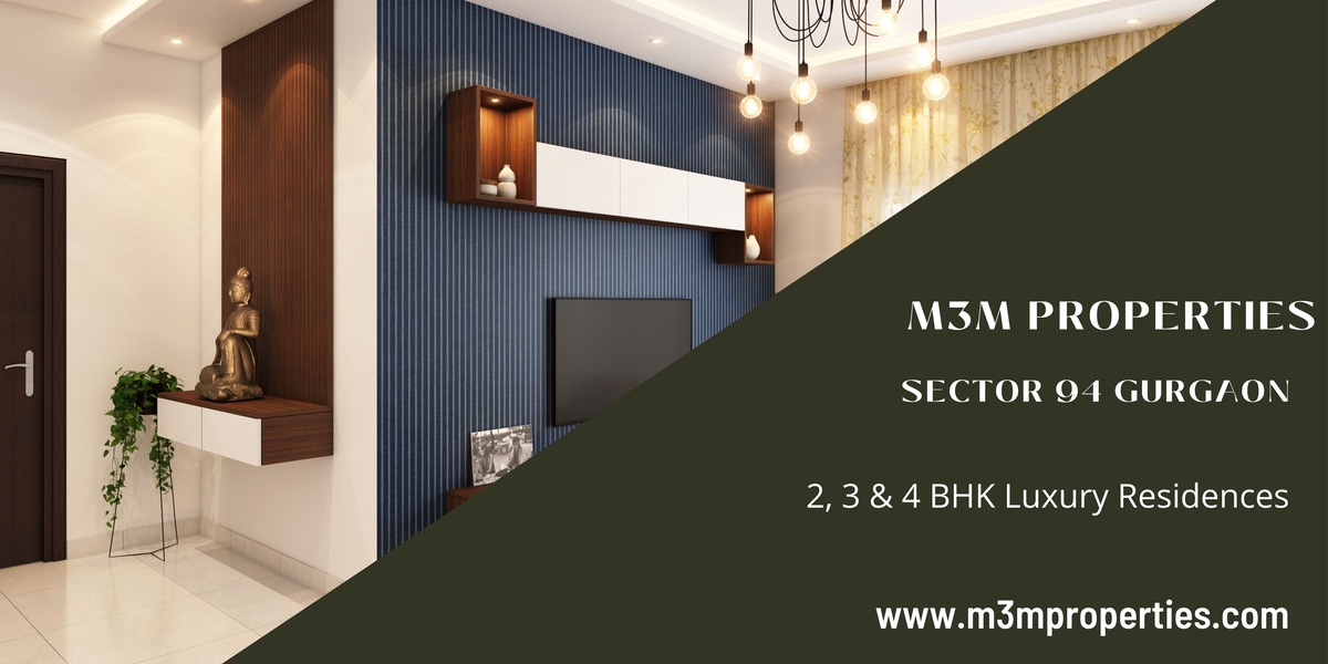 M3M Sector 94 Noida | The Special Designs With The Excellence Of Convenience