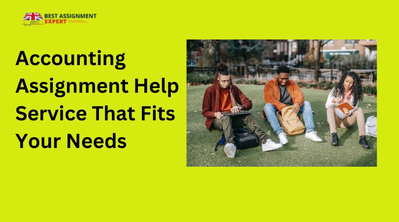 How to Find an Accounting Assignment Help Service That Fits Your Needs