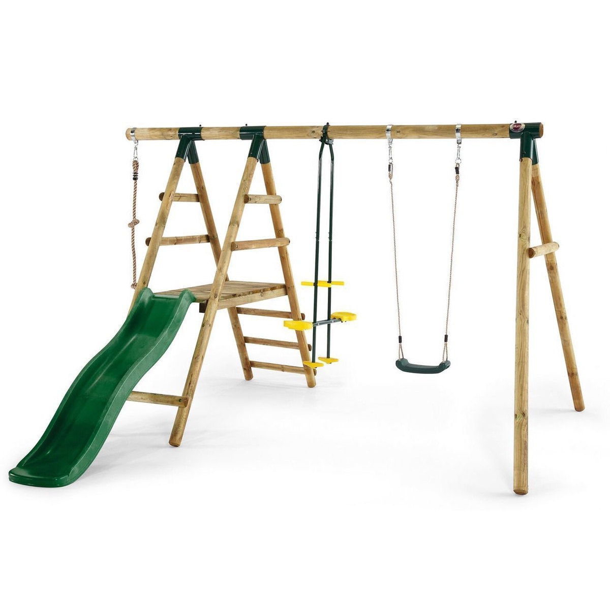 General features and attributes of an indoor swing set