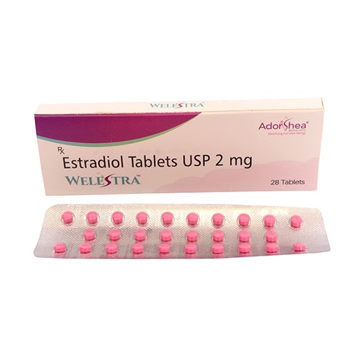 What are the uses, benefits, and side effects of Estradiol Hemihydrate 2mg Tablets?