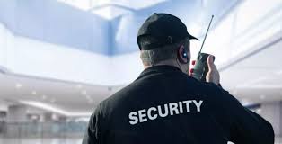 How do security guard providers work with law enforcement agencies?