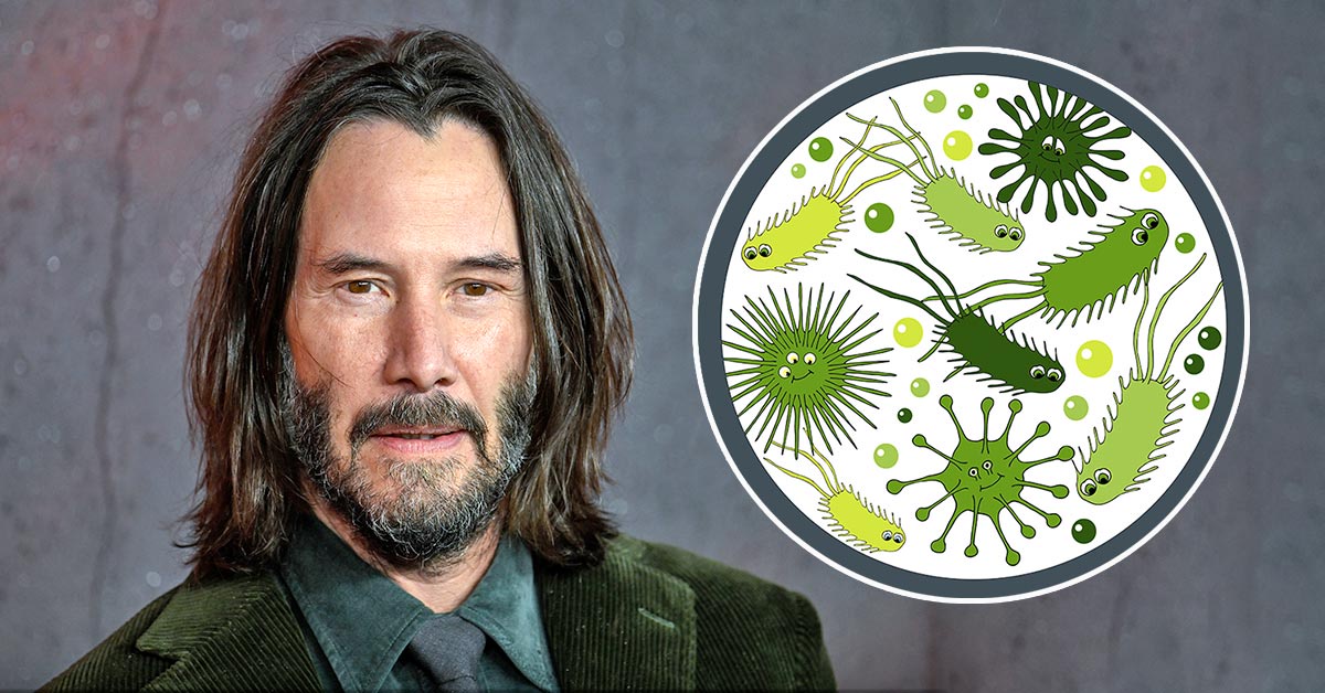 How Keanu Reeves reacted to having a bacterium named after him