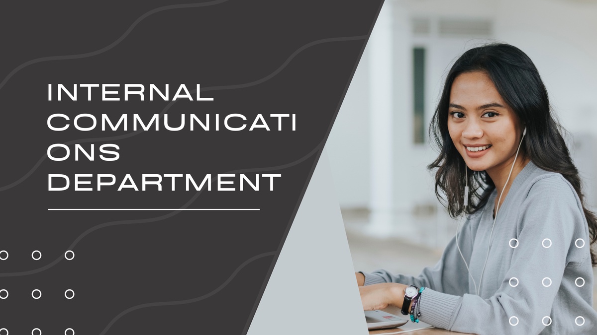 What are the top benefits of having an internal communications department?