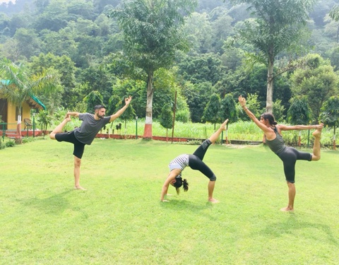 Yoga Retreat at Om Setu Yoga School in Rishikesh