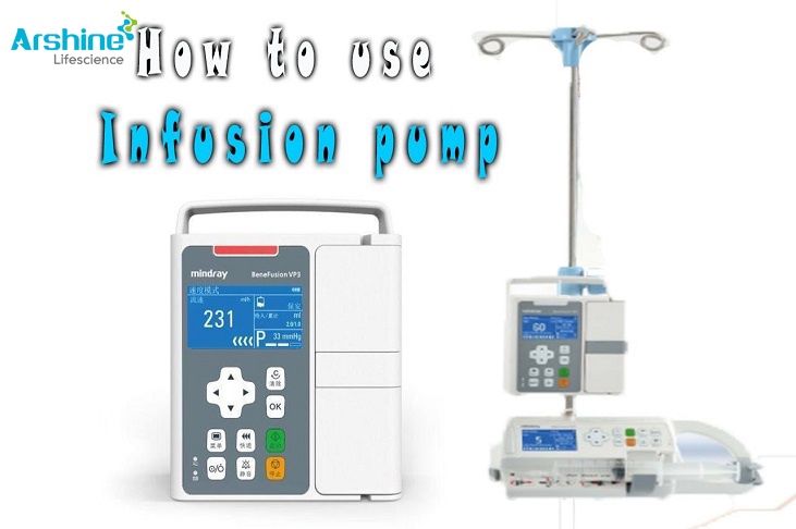 how to use the infusion pump