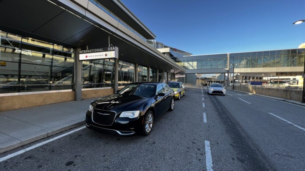 What should you do before returning a rental car