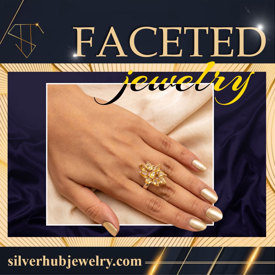 Shine Bright with Silverhub Jewelry's Faceted Jewelry Collection