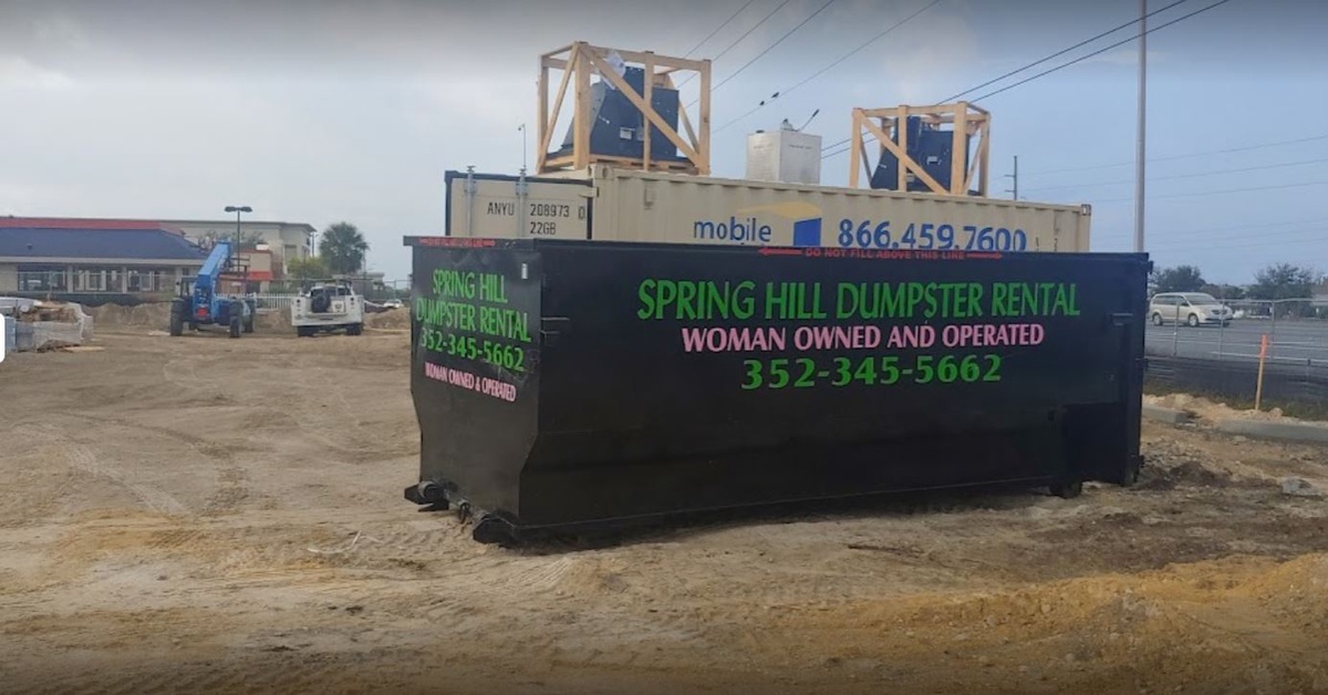 What Sizes Roll-Off Dumpster Do You Need in Spring Hill?