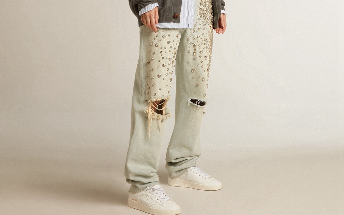 approach to their Golden Goose Mens Eighties skate scene inspiration