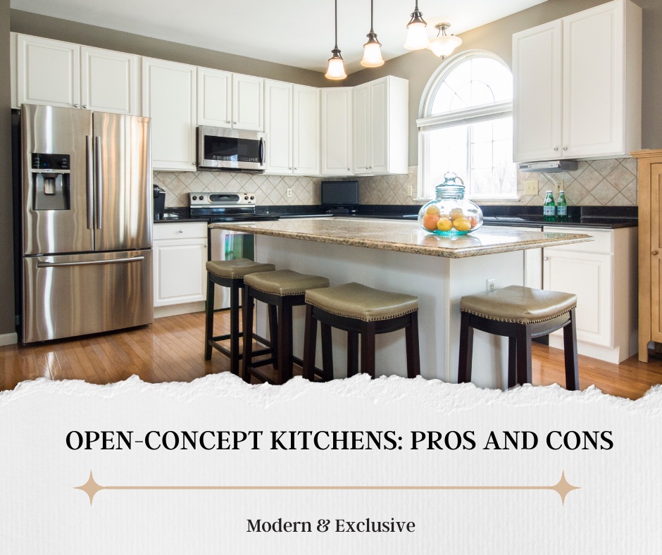 The Pros and Cons of an Open-Concept Kitchen Design