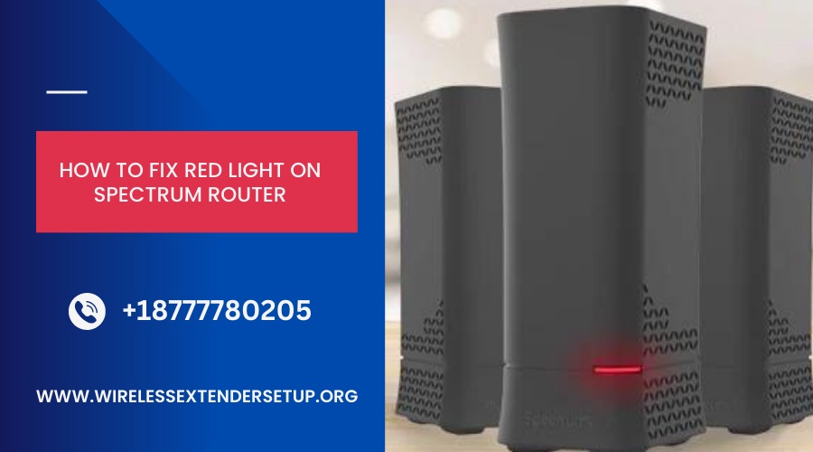 How to Fix Red Light on Spectrum Router