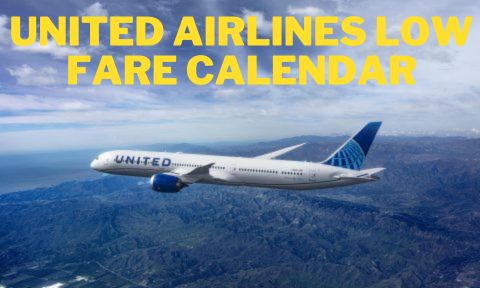 what is united airlines low fare calendar?