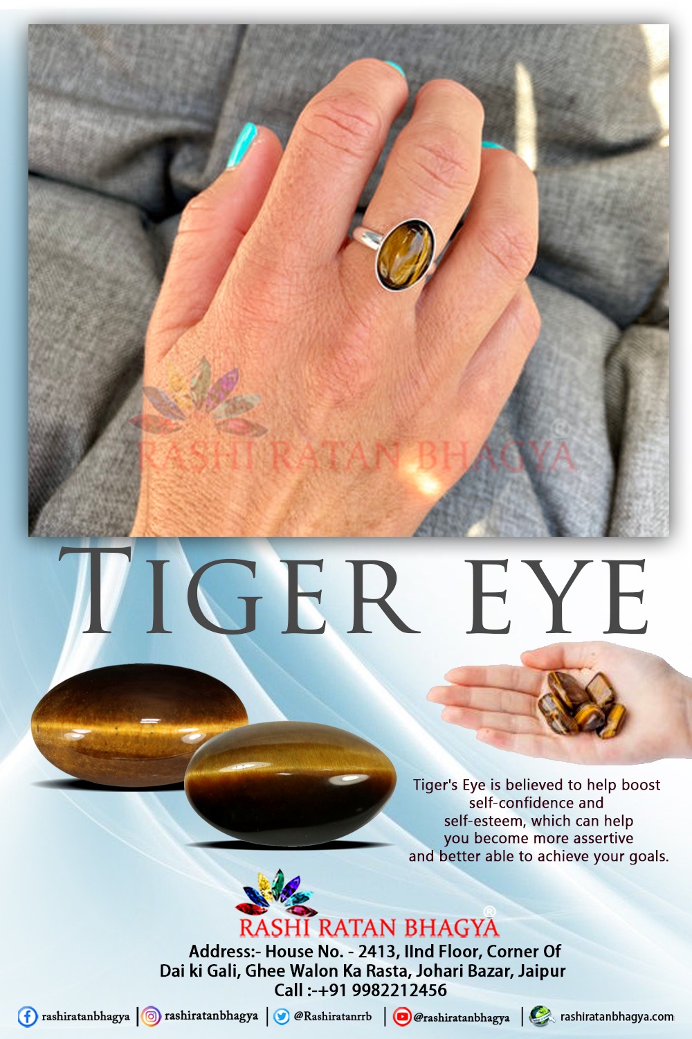 Tiger's Eye Stone: Meaning, Benefits, and Uses