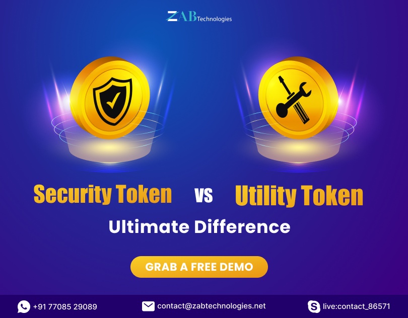 Security Token Vs Utility Token - Know The Difference