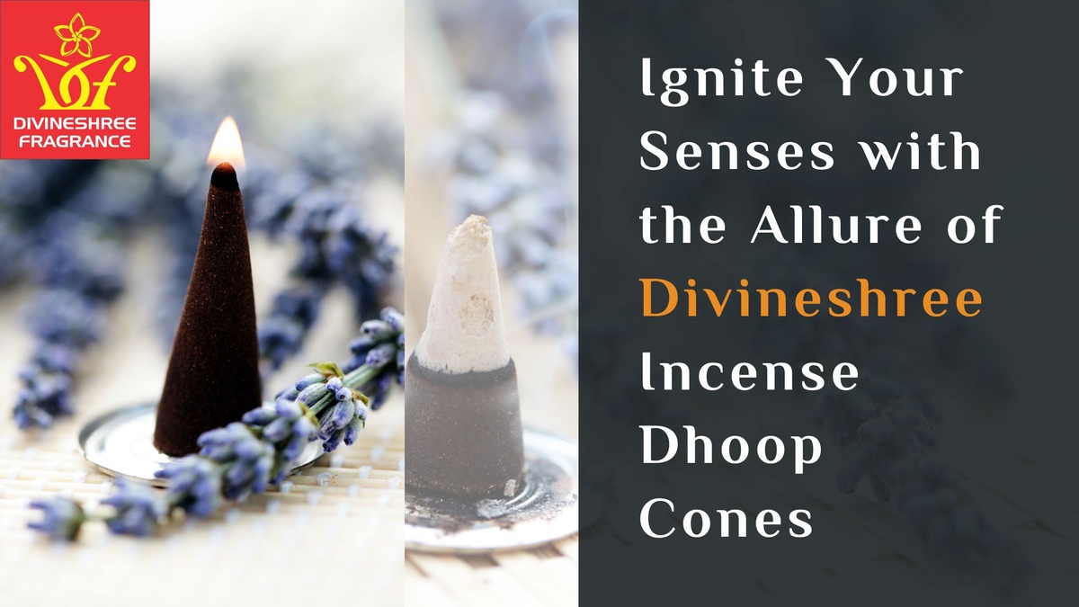 Ignite Your Senses with the Allure of Divineshree Incense Dhoop Cones