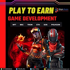 Play To Earn Game Development Company -  Be a part of the evolving gaming community and bring up your game to digital reality.