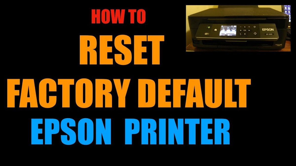 Check Here to Reset Your Epson Printer Using Simple Steps
