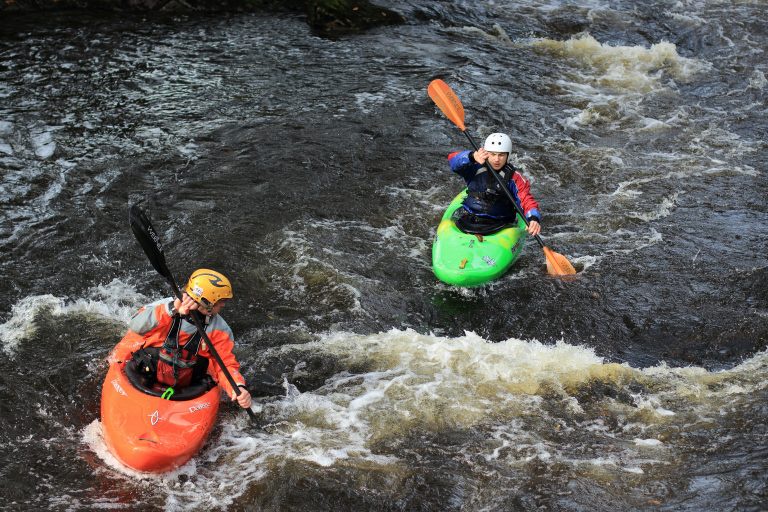 White water rafting snowdonia with Arete Outdoor Centre