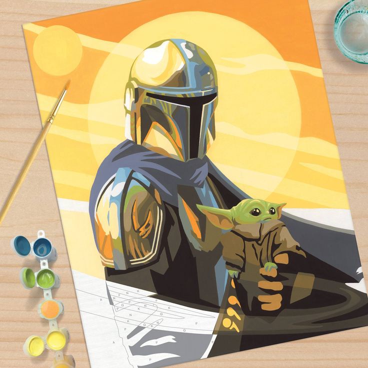 The Beauty of Star Wars, Butterflies, Picasso, and Anime with Paint by Numbers