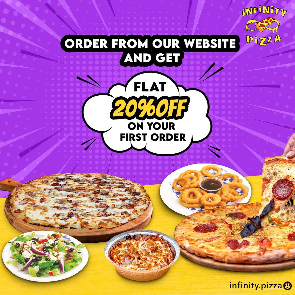 Order Your Crispy Crust Pizza in Calgary - Fast Delivery!