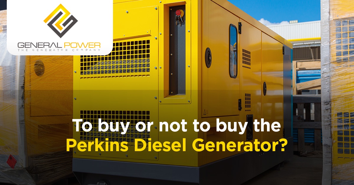 Is Buying the Perkins Diesel Generator a good decision?