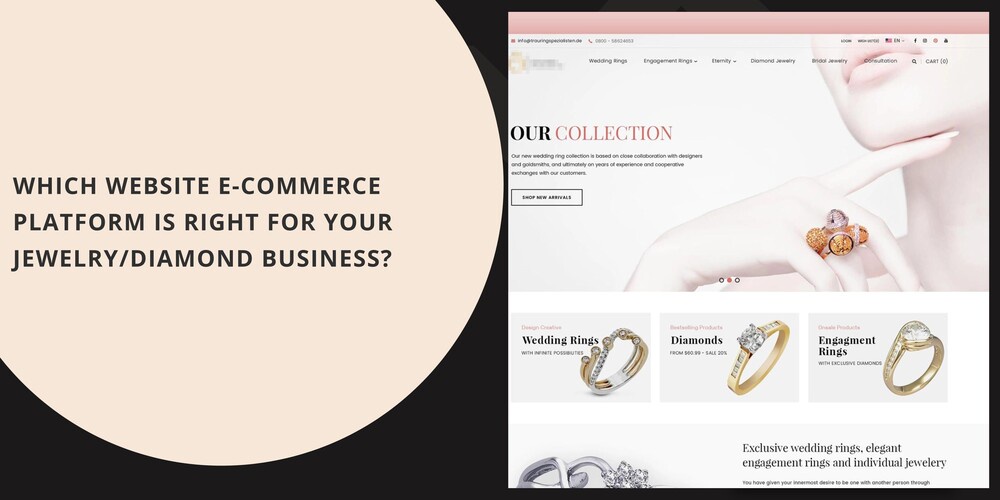 Which Website E-Commerce Platform Is Right For Your Jewelry/Diamond Business?