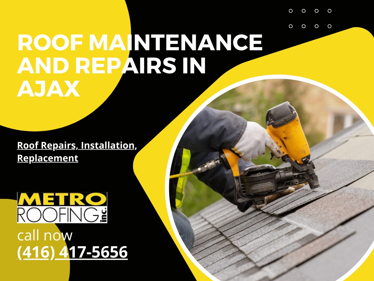 Fix Your Roof Today with MetroRoofing - The Best Roof Repair Services in Toronto!