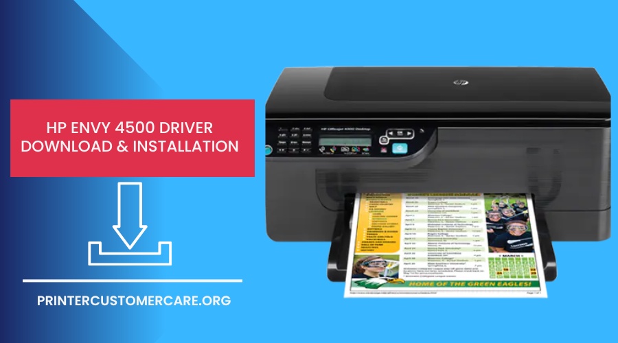 HP Envy 4500 Driver Download & installation