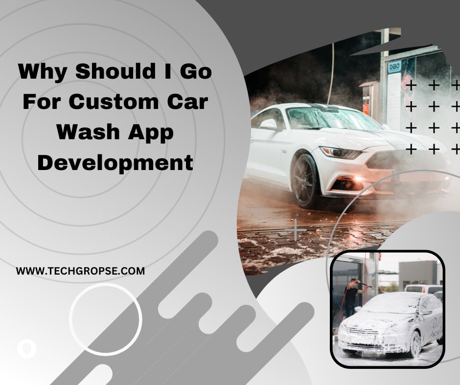 Why Should I Go For Custom Car Wash App Development