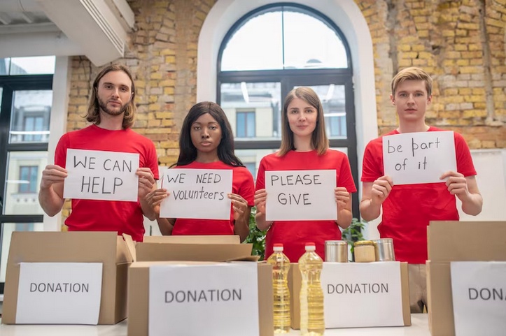 The Spirit of Giving: Charity Collection in the Vibrant Streets of London