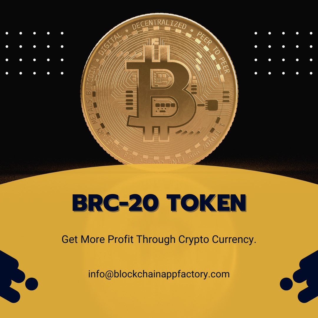 Dynamic Source Of Income With BRC20 Token Development
