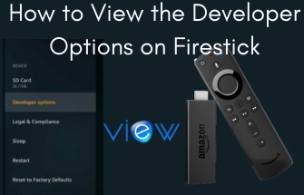 How to find Firestick developer options?